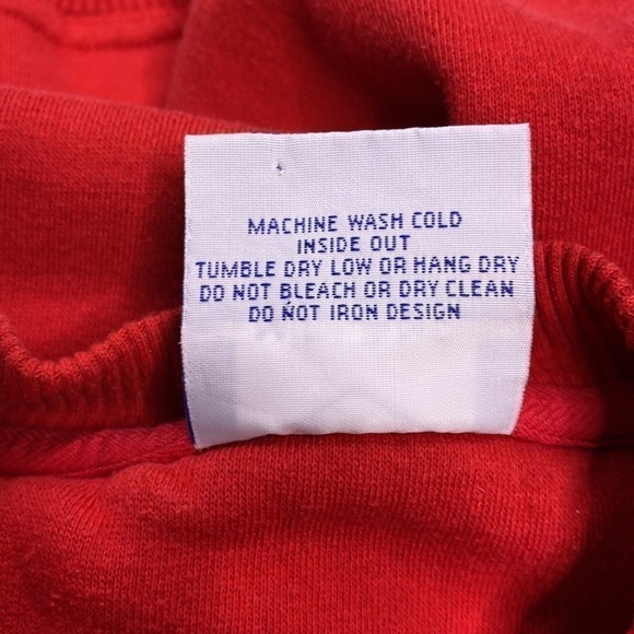 Vintage Midland Sports UW Badgers Red Crewneck Sweatshirt Medium - Picture 4 of 7